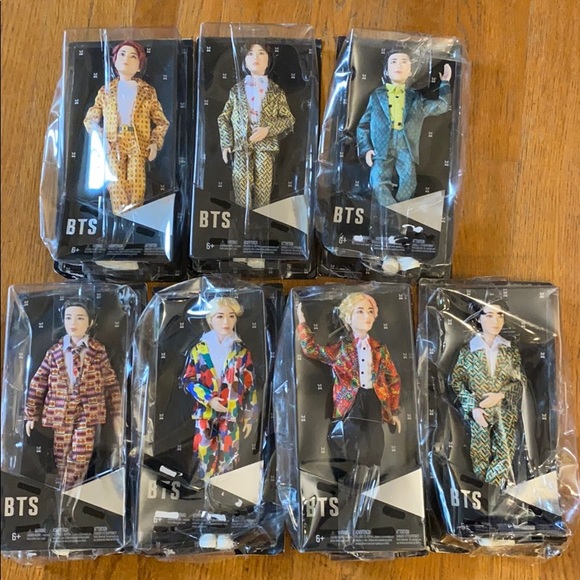 Mattel Other - BTS bangtan boys 7 dolls Mattel